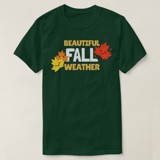 Herbstsaison T-Shirt (Design vorne)