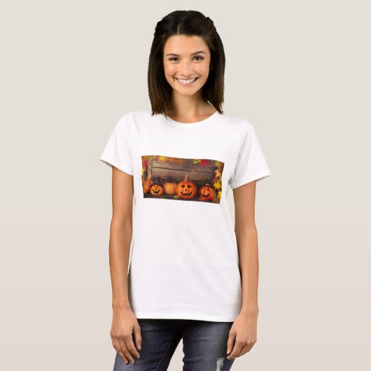 Herbstsaison T-Shirt (Vorne ganz)