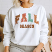Herbstsaison Trendy Herbst Varsity Sweatshirt