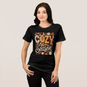 Herbstsaison Tri-Blend Shirt (Vorderseite voll)