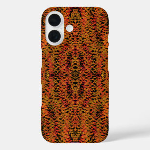 Herbstsaison Wechselnde Farben Laub Blätter Kunst iPhone 16 Hülle