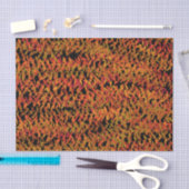 Herbstsaison Wechselnde Farben Laub Blätter Kunst Seidenpapier (Handwerk)