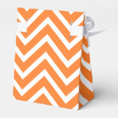 Herbstsaison - Zickzack Muster - Bevorzugungsbox Geschenkschachtel (Rückseite)