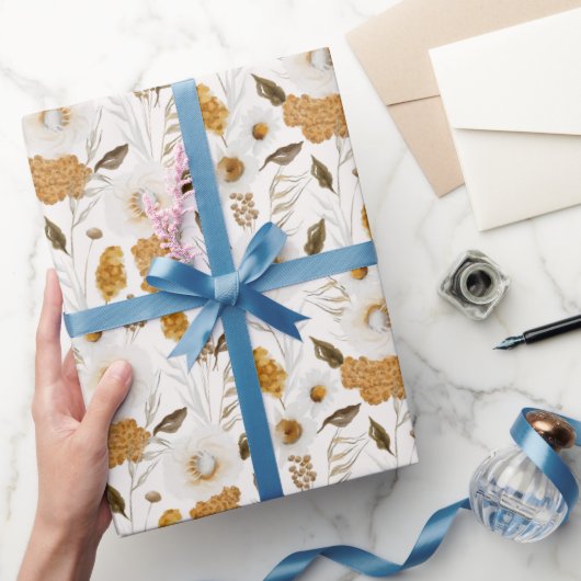 Herbstsaisonmuster Geschenkpapier (Schenken)