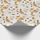 Herbstsaisonmuster Geschenkpapier (Ecke)