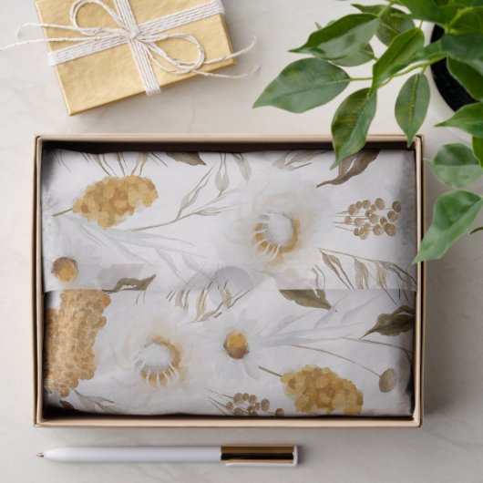 Herbstsaisonmuster Seidenpapier (Geschenk)