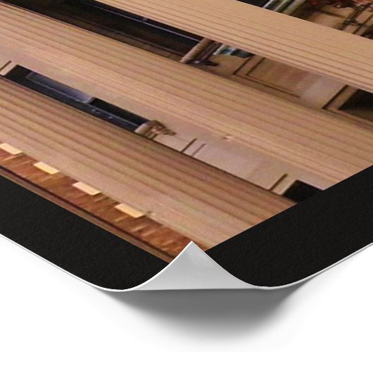 Herbstsäulen Poster (Ecke)