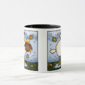 Herbstschaf-Tasse Tasse (Zentrum)