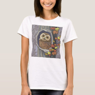 Herbstschale und Herbstfarben T - Shirt
