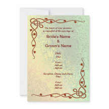 Herbstschattierungen der Abstrakten Hochzeit von G