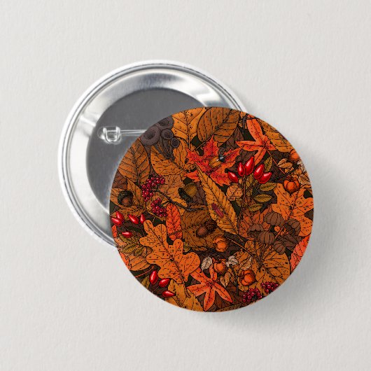 Herbstschätze Button (Vorne & Hinten)