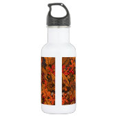 Herbstschätze Edelstahlflasche (Rückseite)