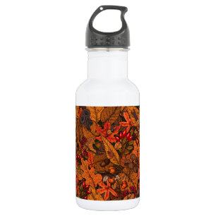 Herbstschätze Edelstahlflasche