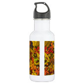 Herbstschätze Edelstahlflasche (Rückseite)