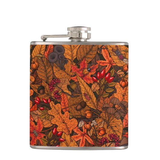 Herbstschätze Flachmann (Vorderseite)