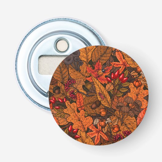 Herbstschätze Flaschenöffner (Vorderseite)