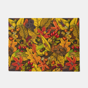 Herbstschätze Fußmatte