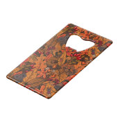 Herbstschätze Geldbeutel Flaschenöffner (Rückseite Schrägansicht)