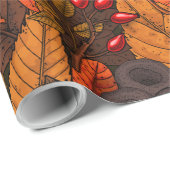 Herbstschätze Geschenkpapier (Rolleneckpunkt)
