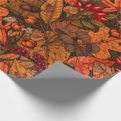 Herbstschätze Geschenkpapier (Ecke)