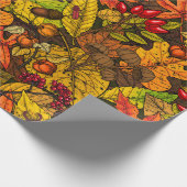 Herbstschätze Geschenkpapier (Ecke)