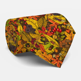 Herbstschätze Krawatte