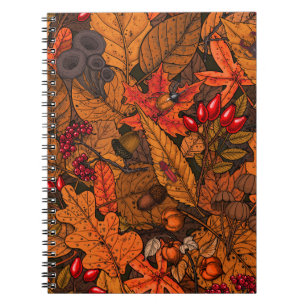 Herbstschätze Notizblock
