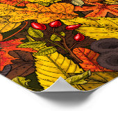 Herbstschätze Poster (Ecke)