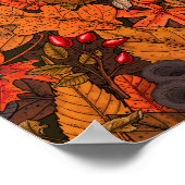 Herbstschätze Poster (Ecke)