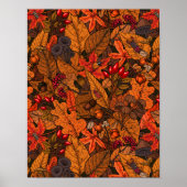 Herbstschätze Poster (Vorne)