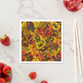 Herbstschätze Serviette (Beispiel)