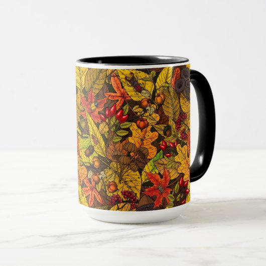 Herbstschätze Tasse (VorderseiteRechts)