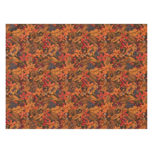 Herbstschätze Tischdecke (Vorderseite (Horizontal))