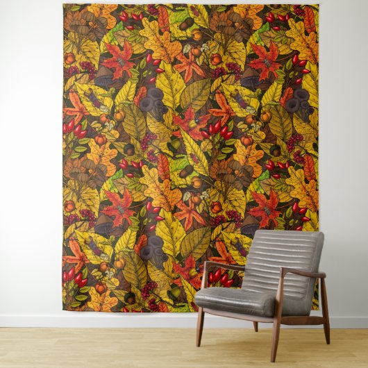 Herbstschätze Wandteppich (Beispiel)