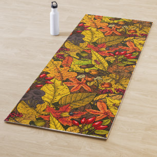 Herbstschätze Yogamatte