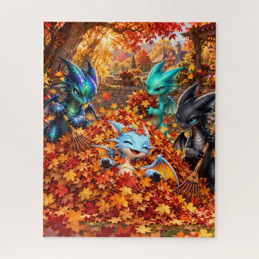 Herbstscherze Puzzle (Vertikal)