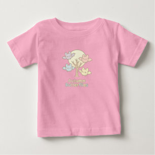 Herbstschmetterlinge – Pastell-Fledermaus-Laune fü Baby T-shirt