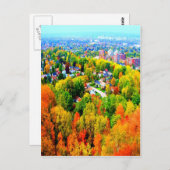 Herbstschnitzeln von hamilton ontario postkarte (Vorne/Hinten)