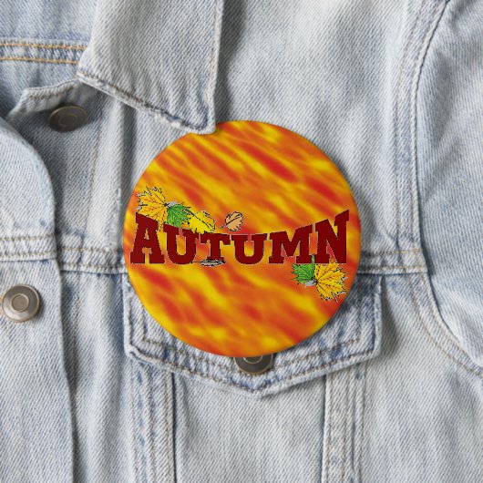 Herbstschönheit - button (Beispiel)