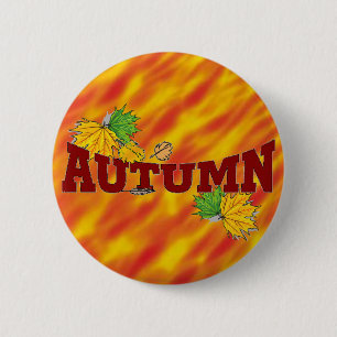 Herbstschönheit - button