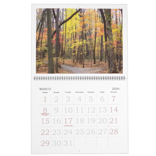 "HERBSTSCHÖNHEIT" KALENDER 2025 (Mär 2026)