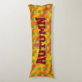 Herbstschönheit - seitenschläferkissen (Vorderseite Vertikal)