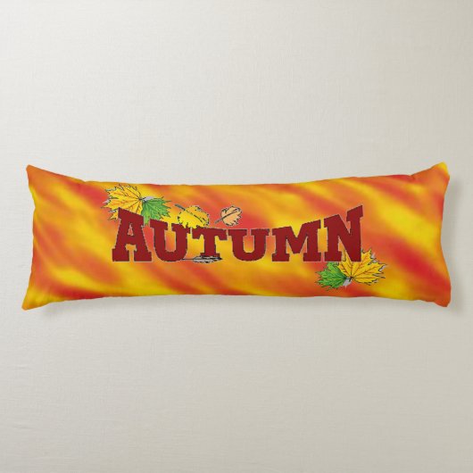 Herbstschönheit - seitenschläferkissen (Vorderseite)