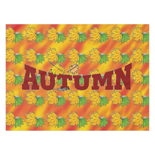 Herbstschönheit - tischdecke (Vorderseite (Horizontal))