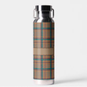 Herbstschrei Kariert Trinkflasche (Vorne)