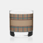 Herbstschrei Kariert Whiskyglas (Links)