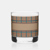 Herbstschrei Kariert Whiskyglas (Rechts)