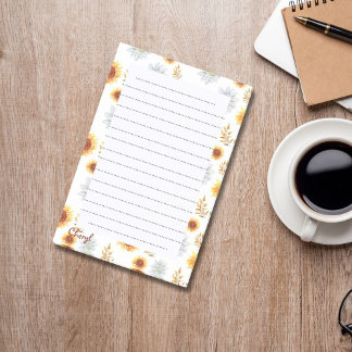 Herbstschule Post-it Klebezettel