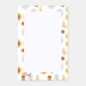 Herbstschule Post-it Klebezettel (Vorderseite)