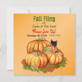 Herbstschwung Einladung (Vorderseite)